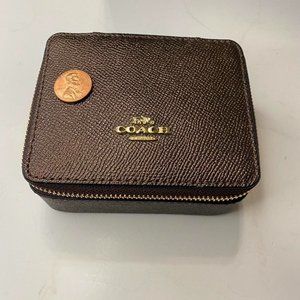Coach Mini Travel Jewelry Box